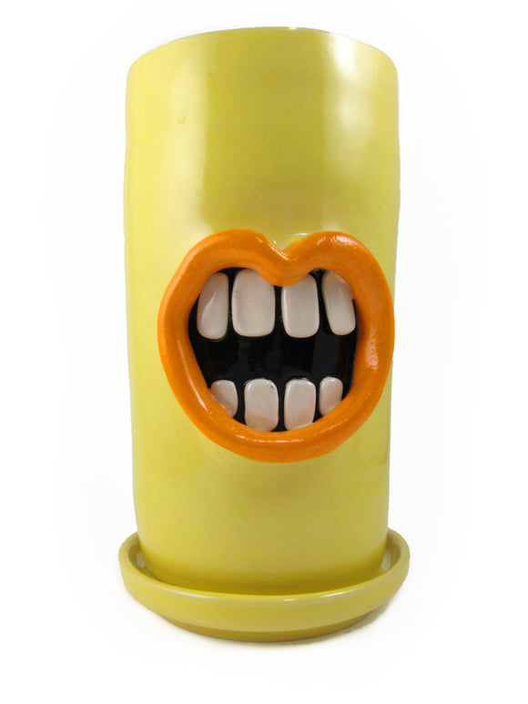Yellow mouth planter