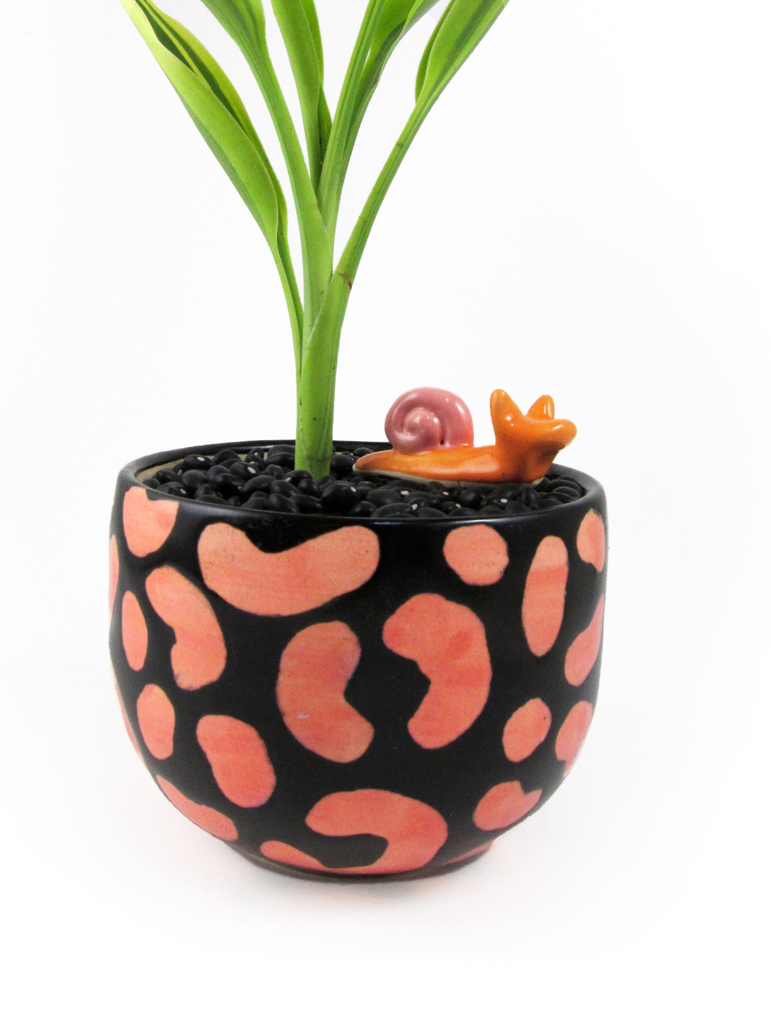 cheetah plant pot Pink Cheetah Planter flat